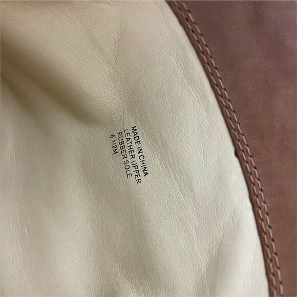 Michael Kors Riding Boots Women's Brown Leather Round Toe Knee High size 6.5 M - Picture 9 of 12